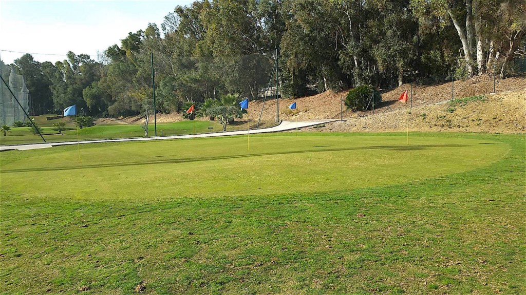 Miguel Angel Jimenez Golf practice zones